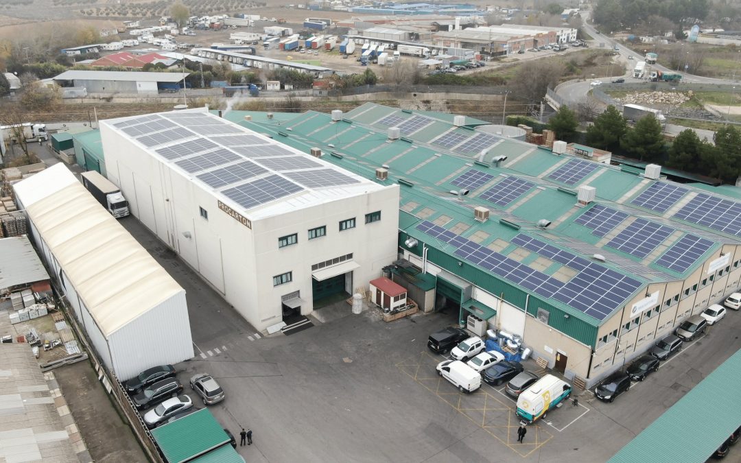 Instalación fotovoltaica de autoconsumo con vertido cero en Procarton